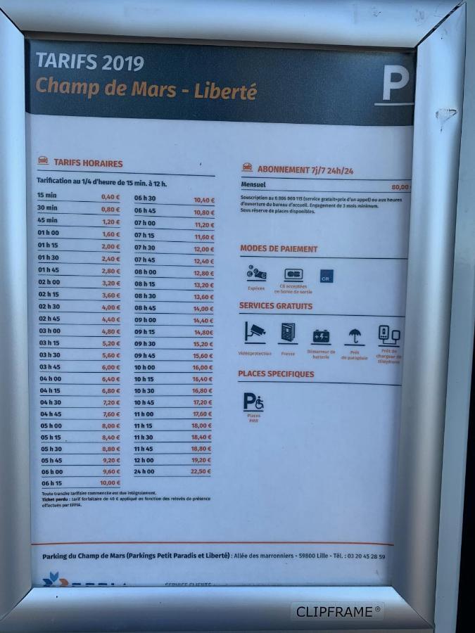 Peniche Coeur De Lille Citadelle Terrasse 24H24H Access Hotel Kültér fotó